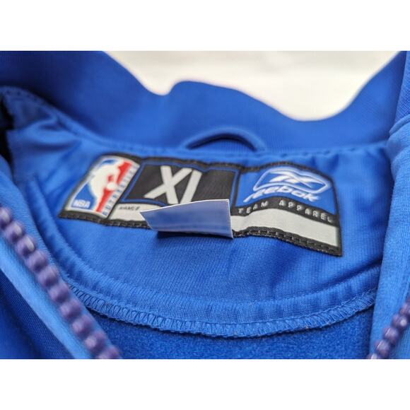Vintage Reebok Orlando Magic 90s Warm-Up Jacket XL Blue - Picture 10 of 16